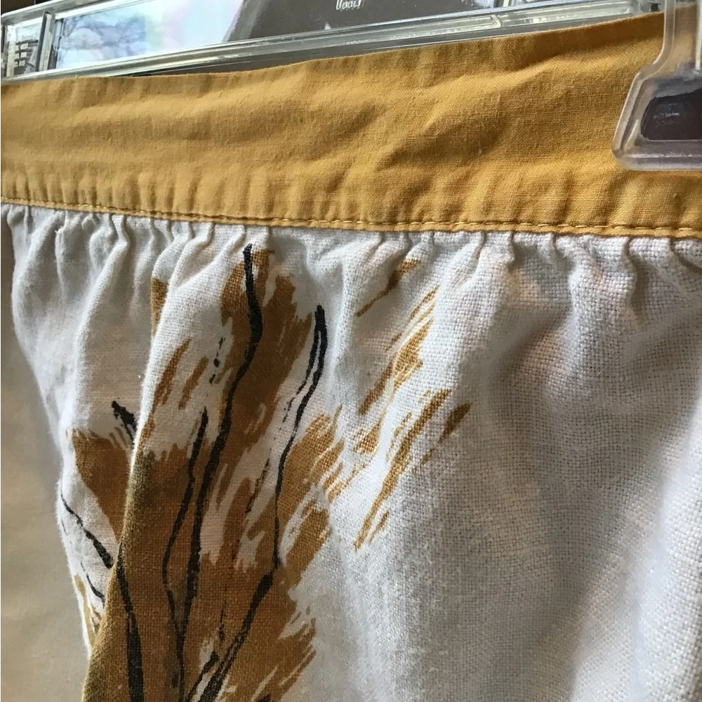 Vintage 2 Aprons Vera Neumann Retro 1960/1970 Half Apron Linen Gold Hostess‎ …